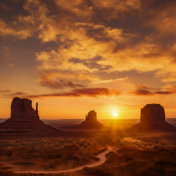 Photographic Journey Through Monument Valley Tribal Park After Dark - May 2026