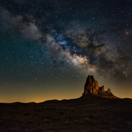 Aglatha Peak In Monument Valley 